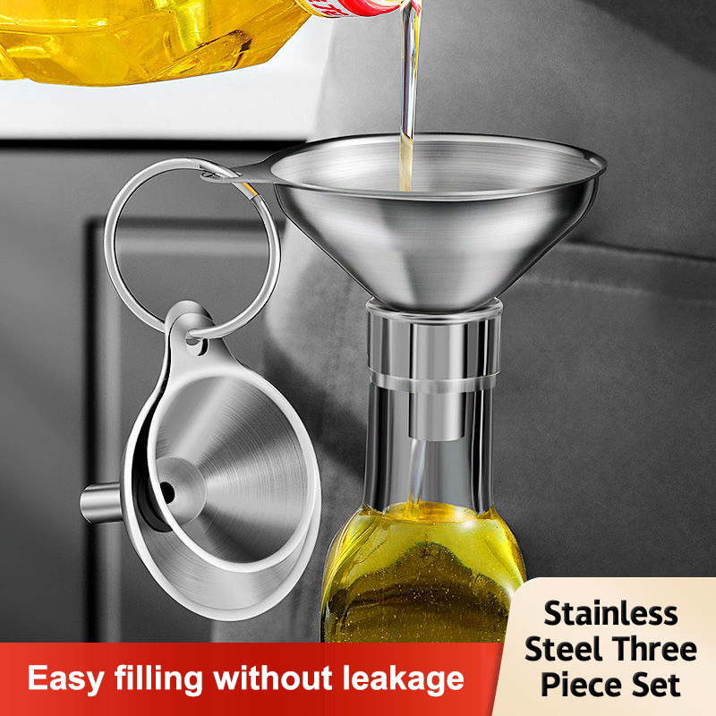 Home Cooking Oil - Conjunto de Funis de Cozinha em