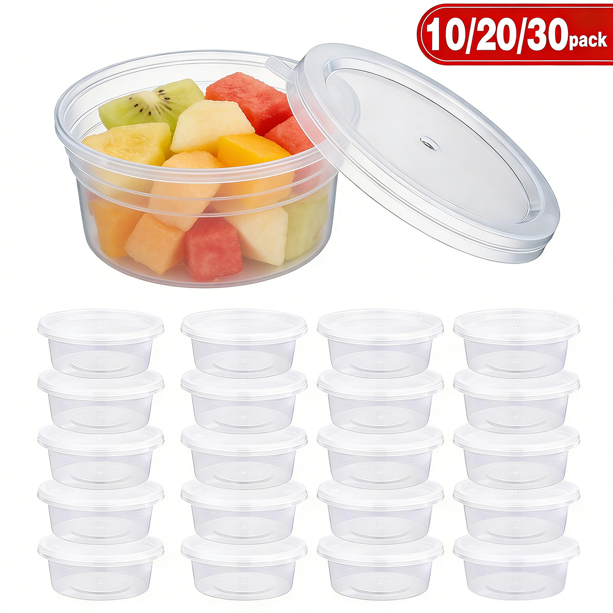 Home Cooking Food - Pacote com 10/20/30 Pequenos Recipientes para