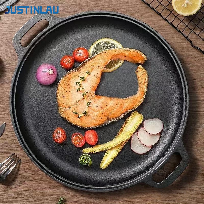 Dosa Pan Iron - JUSTINLAU Frigideira de Ferro Fundido com