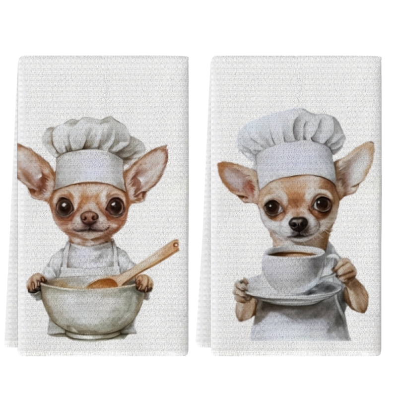 Home Cooking Is The Best - Conjunto de 2 Toalhas de Cozinha