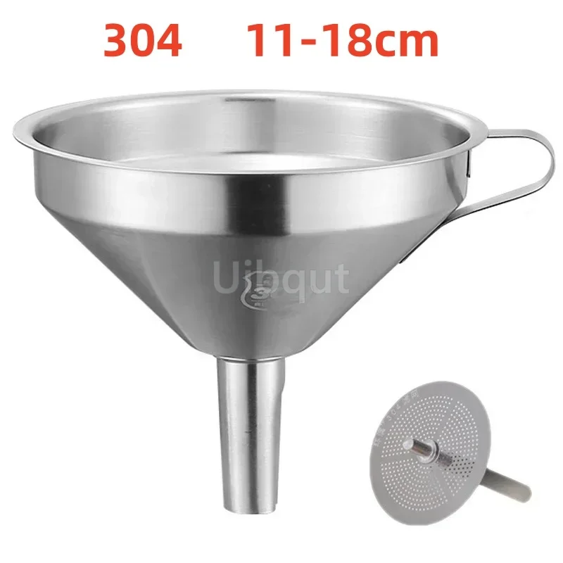 Home Cooking Oil Filter - Funil de Aço Inoxidável 304 com
