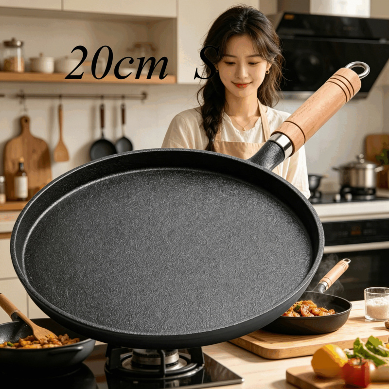 Dosa Pan Iron - Panela de Ferro Fundido de 20cm