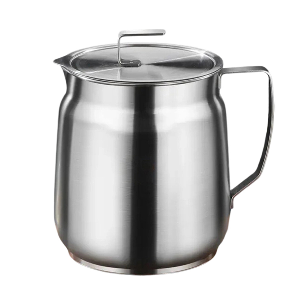 Pote de filtro de óleo de aço  - Home Cooking Oil Filter avaliação e preço