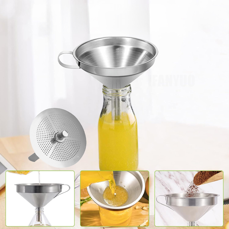 Conjunto de Funis de Aço Inoxi - Home Cooking Oil Filter avaliação e preço