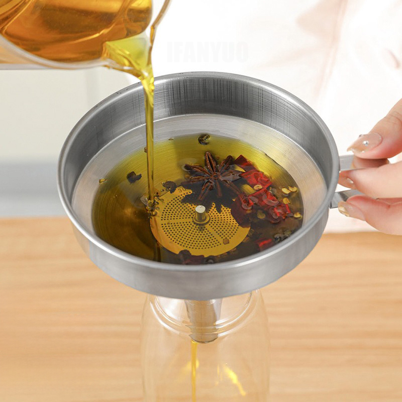 Conjunto de Funis de Aço Inoxi - Home Cooking Oil Filter avaliação e preço