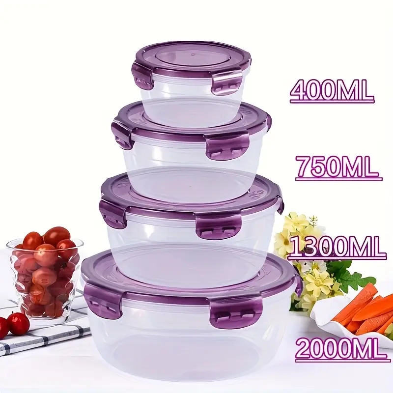 4 Recipientes Plásticos para A - Home Cooking Food avaliação e preço