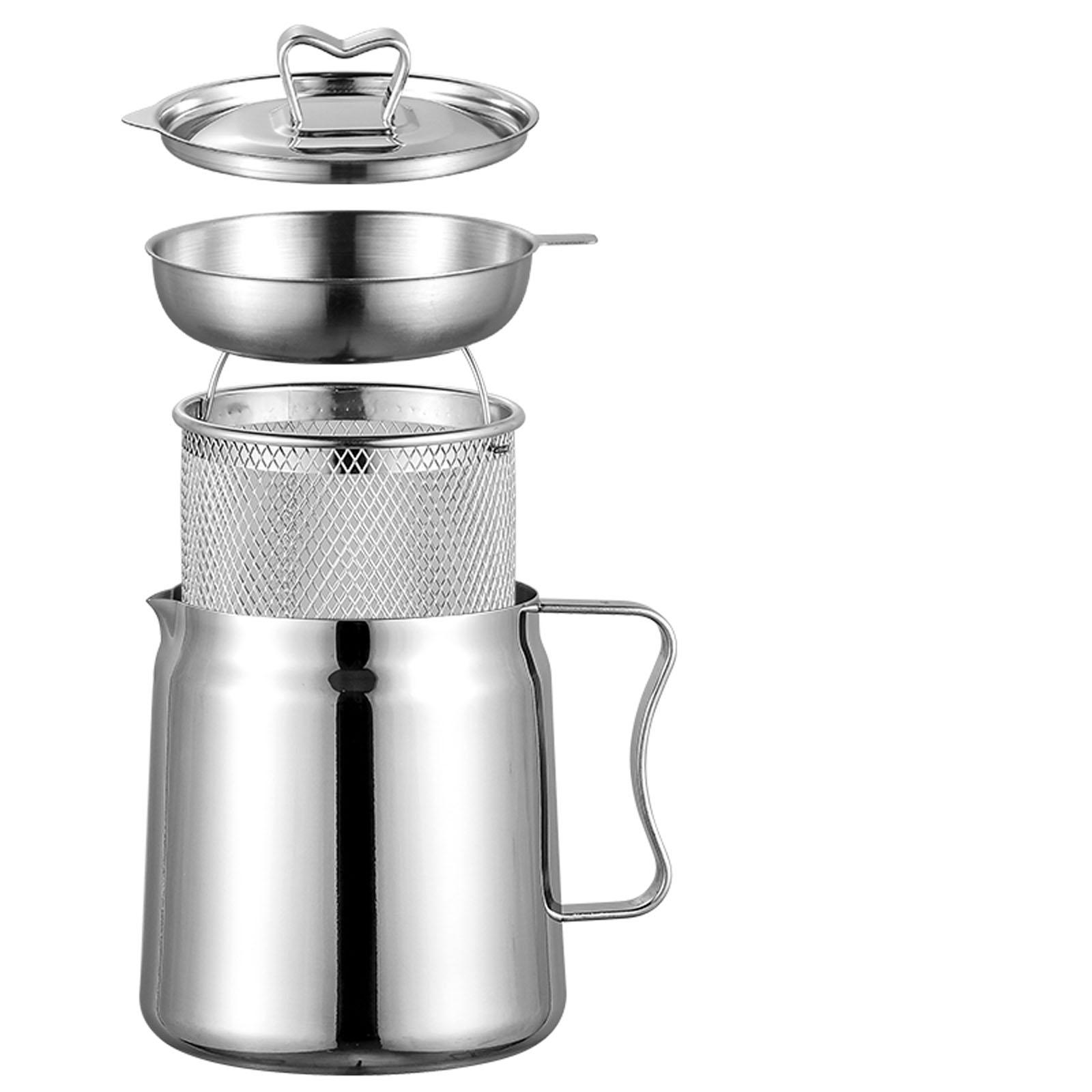 Conjunto de Fritadeira Profund - Home Cooking Oil Filter avaliação e preço