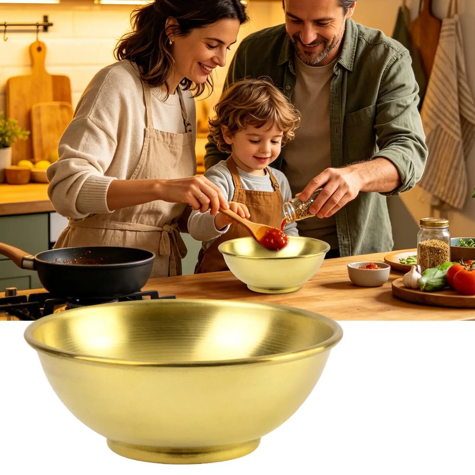 Tigela de Cobre Grande para Ar - Home Cooking Food avaliação e preço