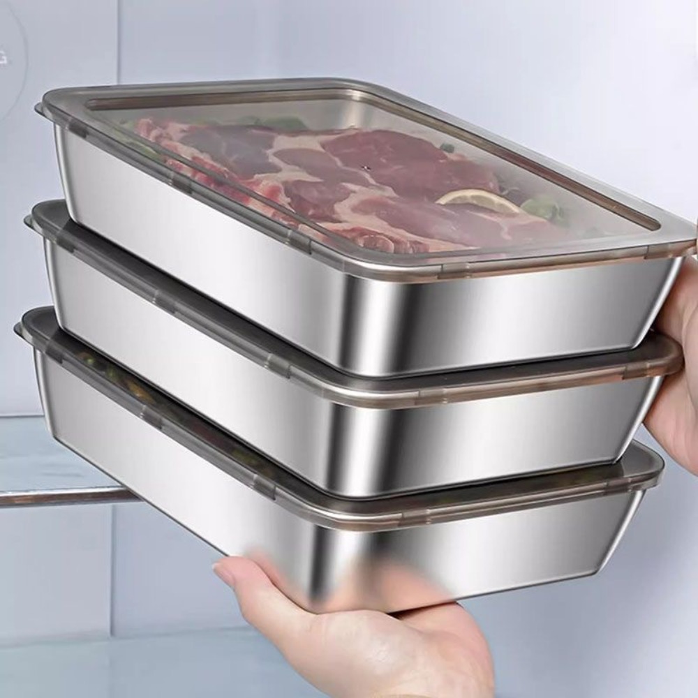 Bandeja de Servir em Aço Inoxi - Home Cooking Food avaliação e preço
