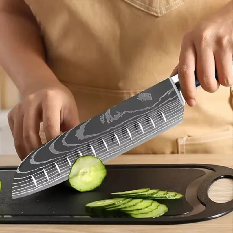 Damasco modelado laser aço jap - Home Cooking In Japanese avaliação e preço