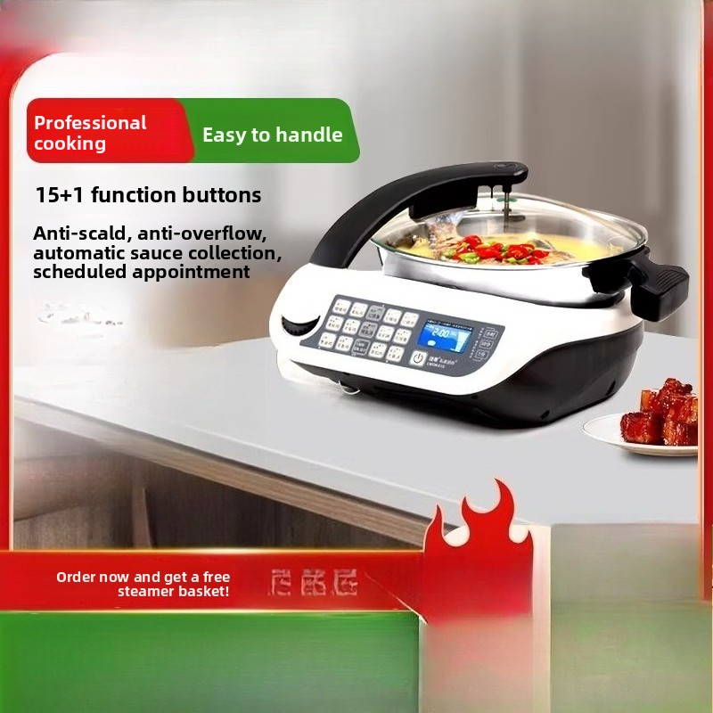 Robô de cozinha inteligente E1 - Home Cooking Oil avaliação e preço