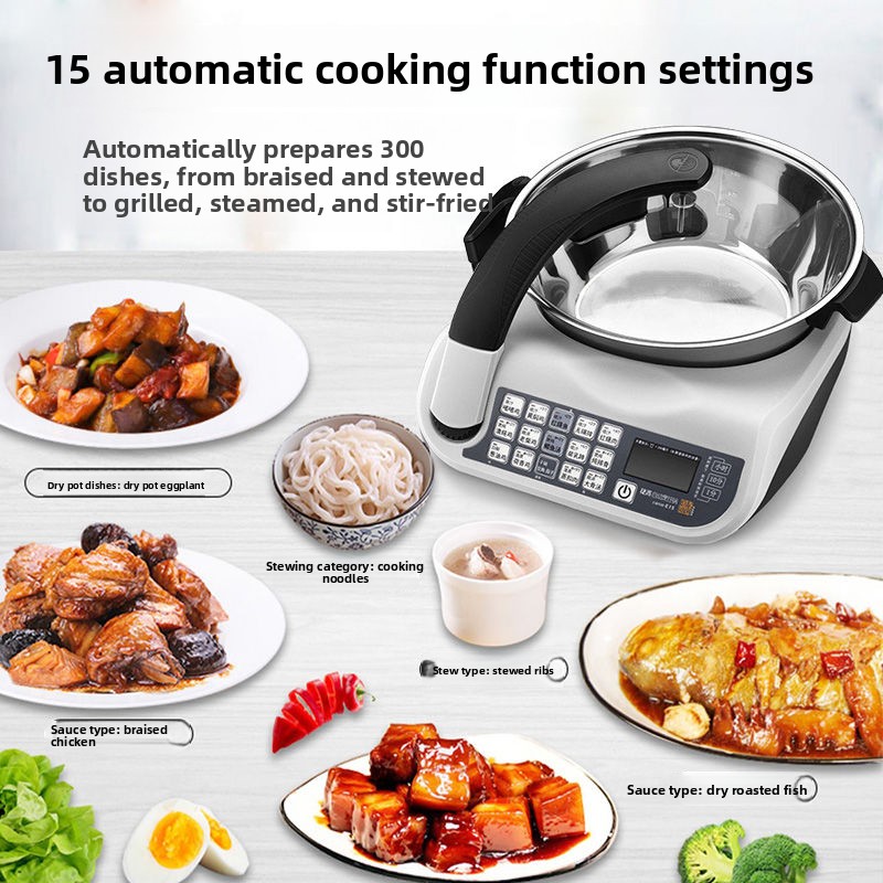 Robô de cozinha inteligente E1 - Home Cooking Oil avaliação e preço