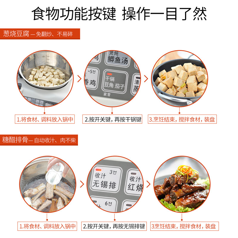 Robô de cozinha inteligente E1 - Home Cooking Oil avaliação e preço