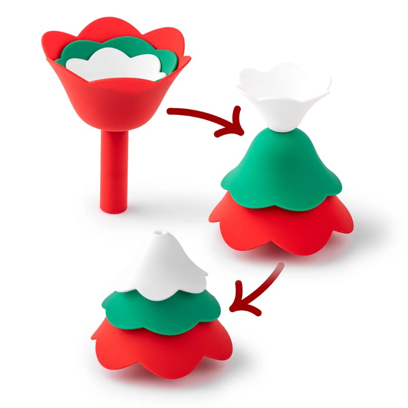 Funil de silicone criativo par - Home Cooking Oil avaliação e preço