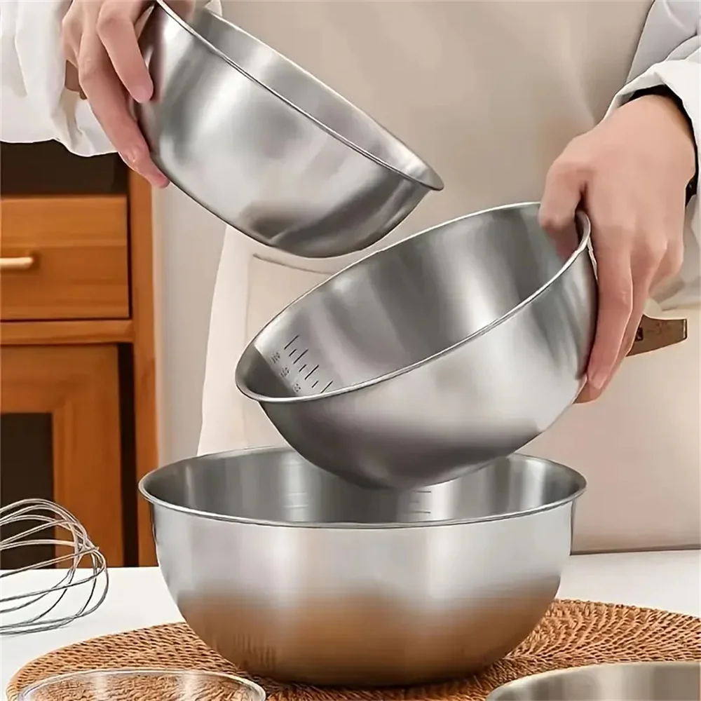 Conjunto de Tigelas de Aço Ino - Home Cooking Food avaliação e preço