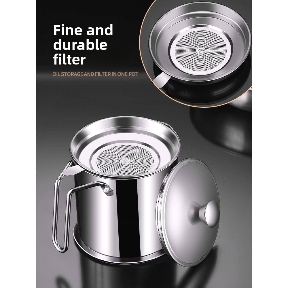 Filtro de Óleo em Aço Inoxidáv - Home Cooking Oil Filter avaliação e preço